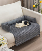 Mit Kissen Pet Pad Dunkelgrau