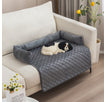 Mit Kissen Pet Pad Dunkelgrau / 90x90cm