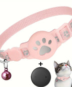 Halsband Pink Schwarz Locator