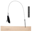 Handheld Rod Black Fur