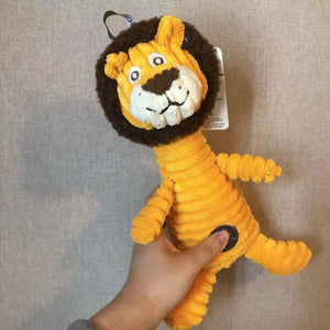 Animal Série Vocal Résistant aux Morsures Peluche Singe Jouet pour Animal de Compagnie Shiba Inu Corgi