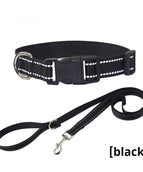 Seilhalsband Schwarz