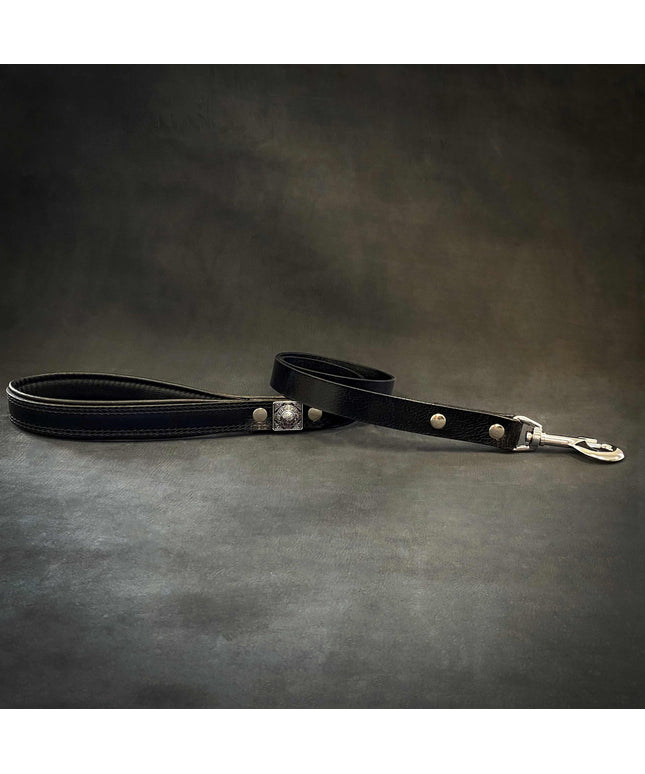 The "Eros" Leash 1 inch wide Black-0