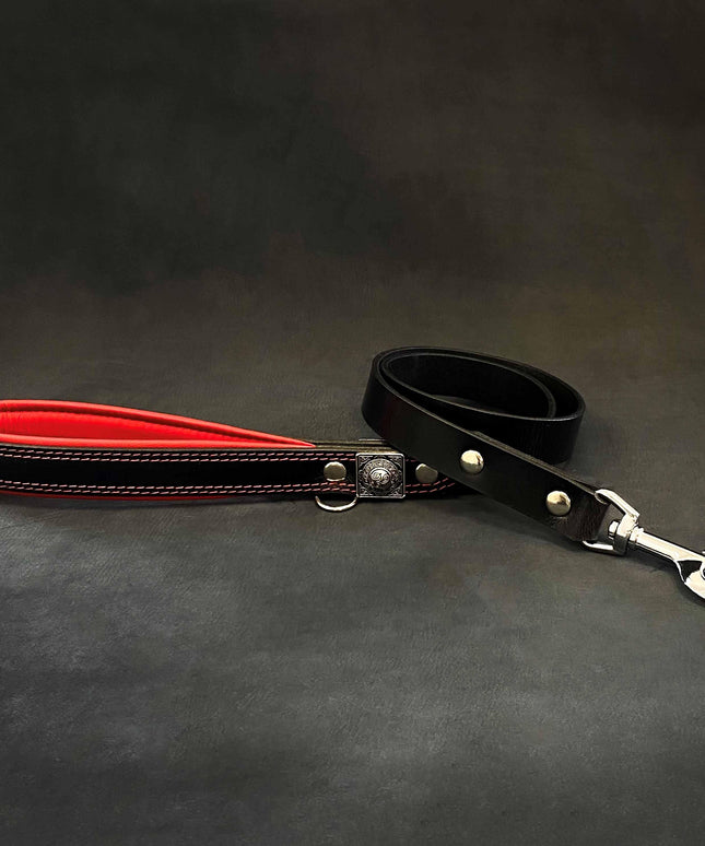 The "Eros" Leash 1 inch wide Black-1