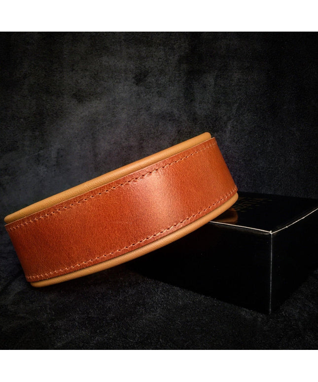 Plain "Style" collar brown-0
