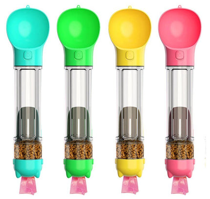 Portable Pet Dog Water Bottle Feeder Bowl Water Food Bottle Pets Outdoor Travel Drinking Dog Bowls Water Bowl for Dogs-4