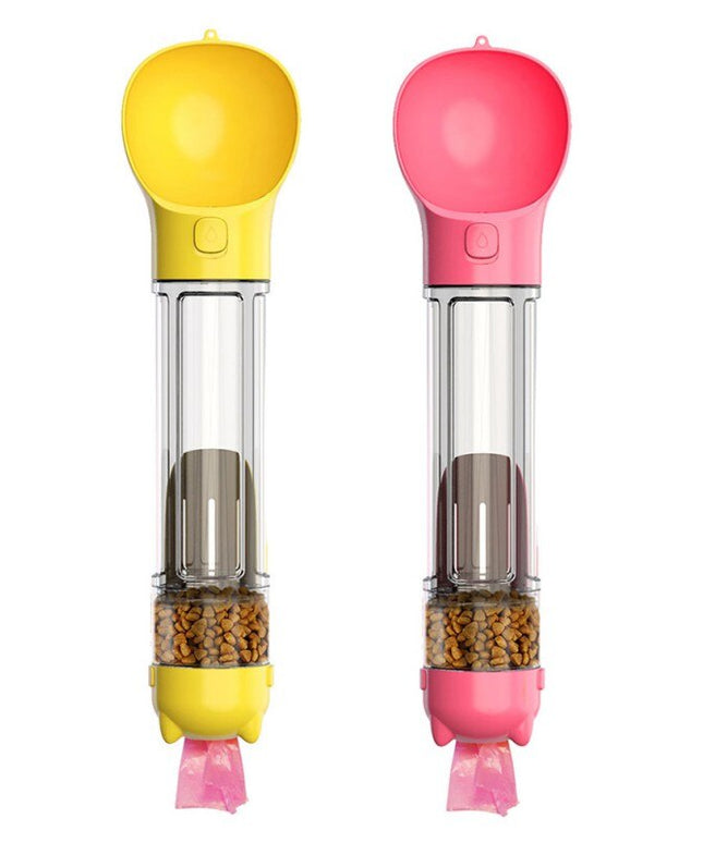 Portable Pet Dog Water Bottle Feeder Bowl Water Food Bottle Pets Outdoor Travel Drinking Dog Bowls Water Bowl for Dogs-3