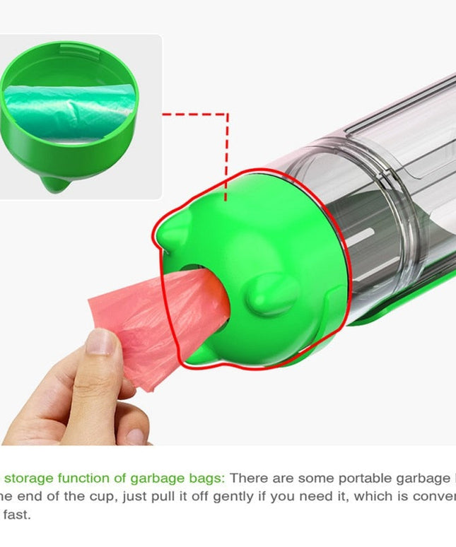 Portable Pet Dog Water Bottle Feeder Bowl Water Food Bottle Pets Outdoor Travel Drinking Dog Bowls Water Bowl for Dogs-2