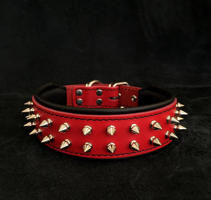 Red "Frenchie" collar-0