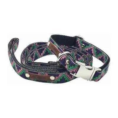 RegalPaws Personalised Pup Charm Cotton Collar-4