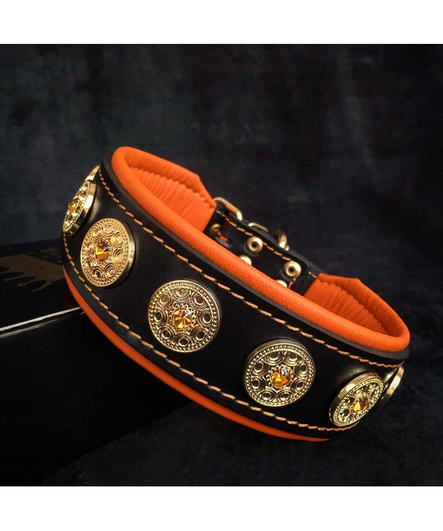 The "Bijou" collar orange-0