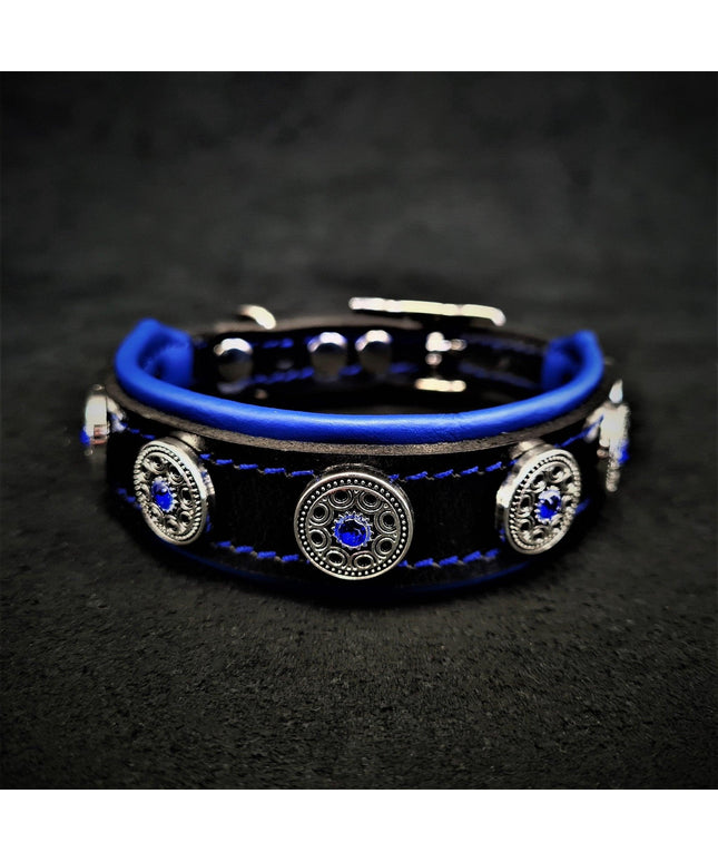 The "Bijou" handmade puppy collar-0