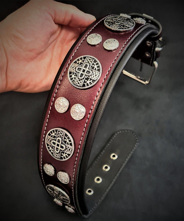 The "Hektor" Burgundy Collar LIMITED-1