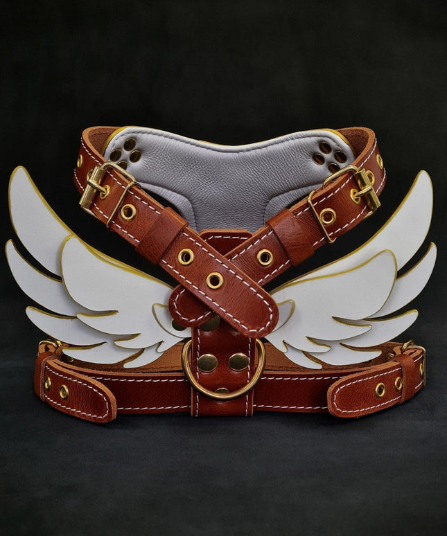 The "Hermes" leather harness -  Large and Giant Breeds-2